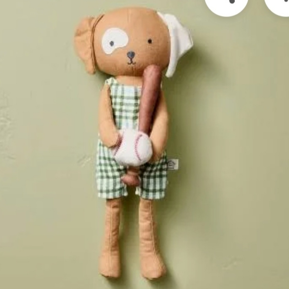 New, Hearth & Hand Plush Dog